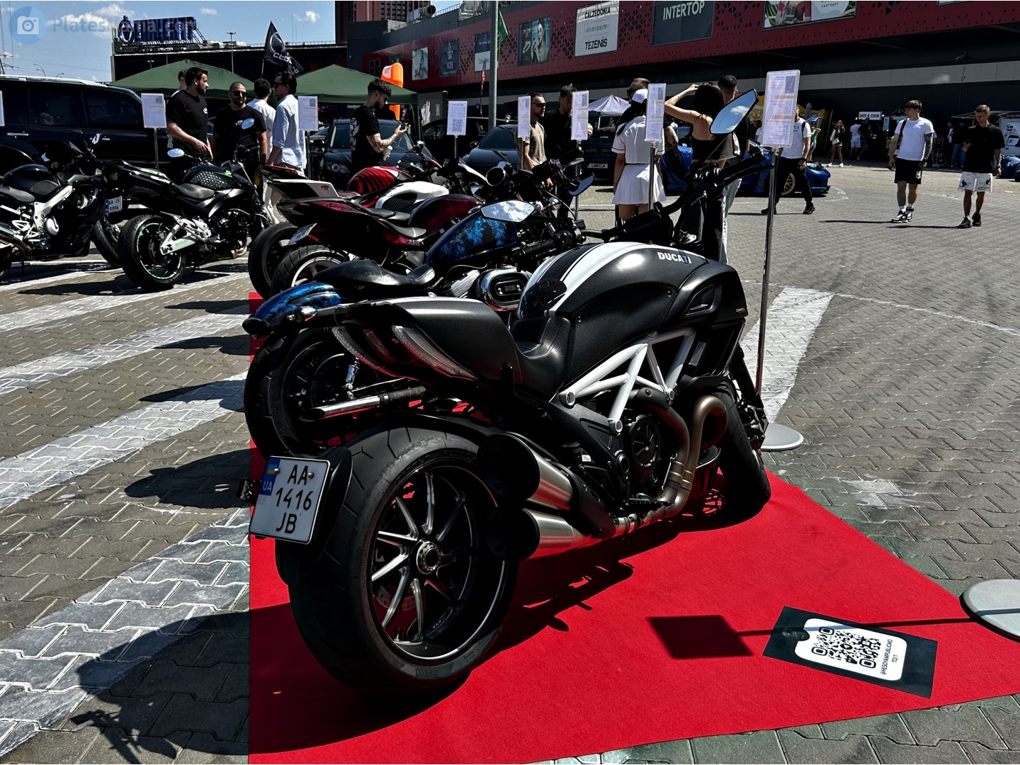 AA 1416 JB, Ducati Diavel 1st gen 1200, 2010–2019