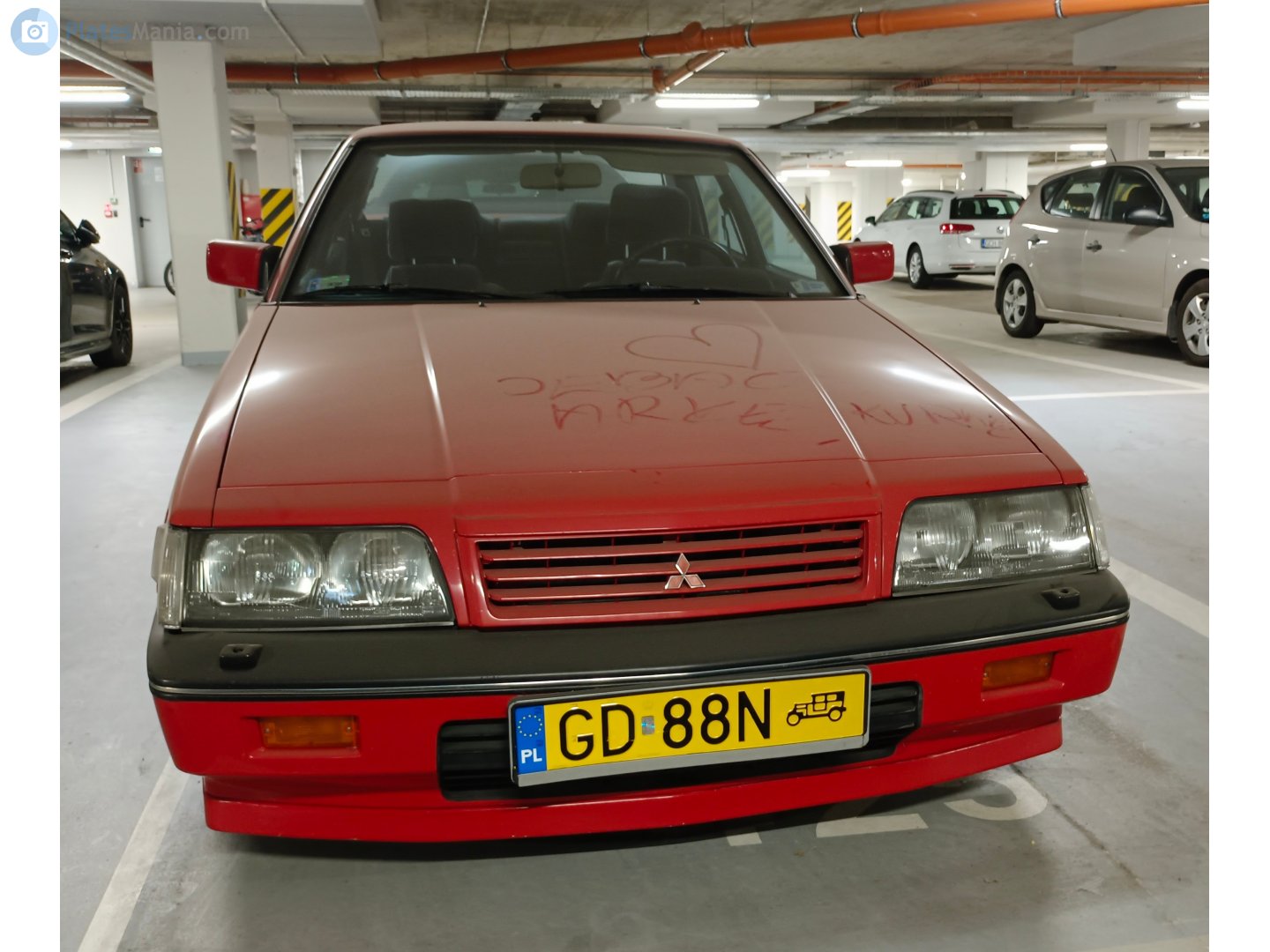 GD 88N, Mitsubishi Sapporo 2nd gen Sedan (E31–E39; EU-market), 1987–1990