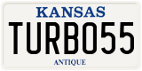 Kansas, Vanity Plates