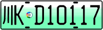 License plate of China, Electric vehicles