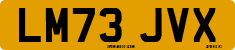 License plate of the United Kingdom, 2001 year system