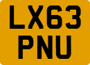 License plate of the United Kingdom, 2001 year system