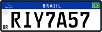 License plate of Brazil, Private owners (Mercosul)