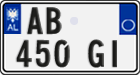 License plate of Albania, Cars (2011)