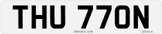 License plate of the United Kingdom, 1963 year system
