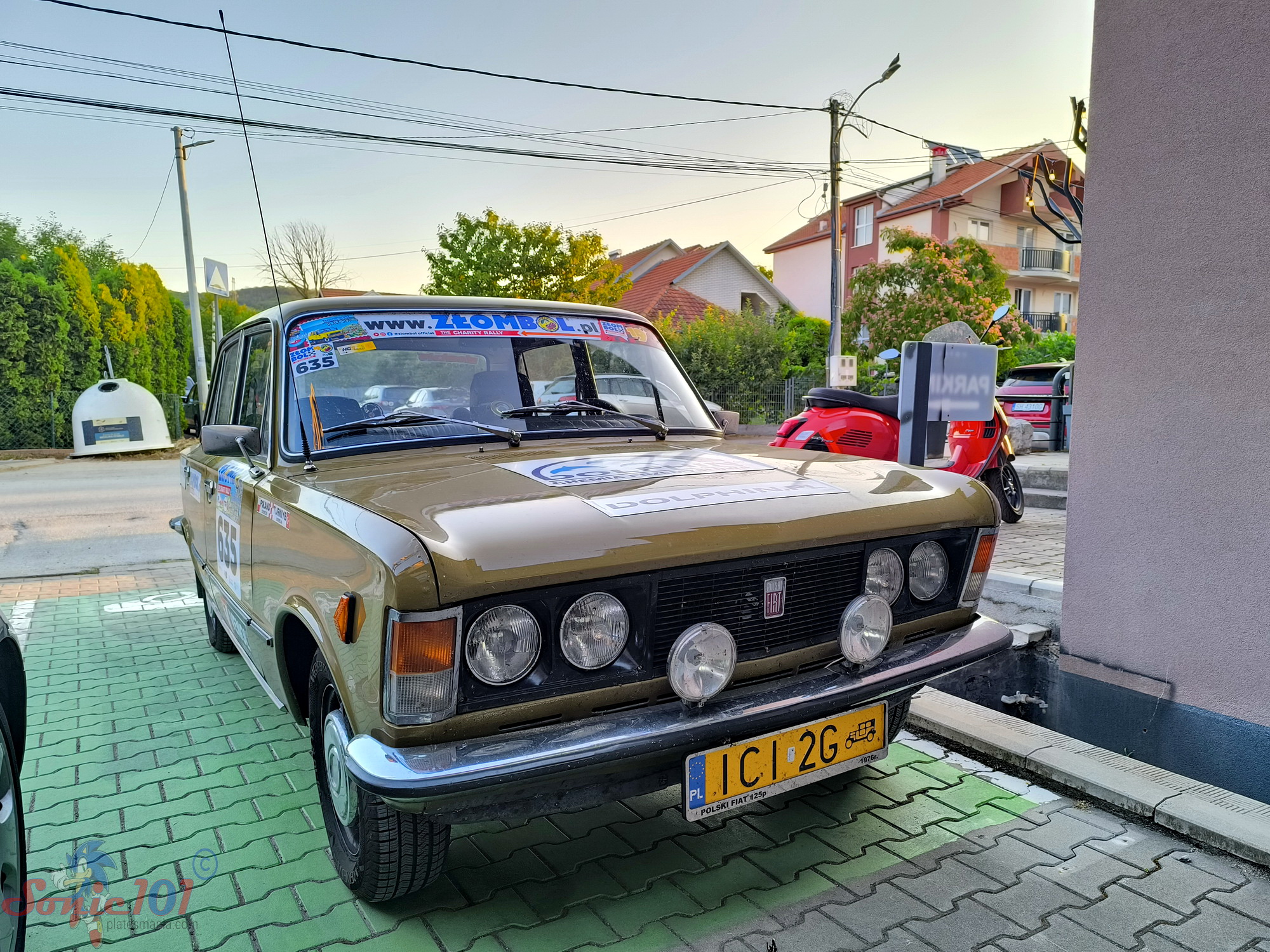 ICI 2G, Polski Fiat 125p 115C Sedan (MR75), facelift, 1975–1983
