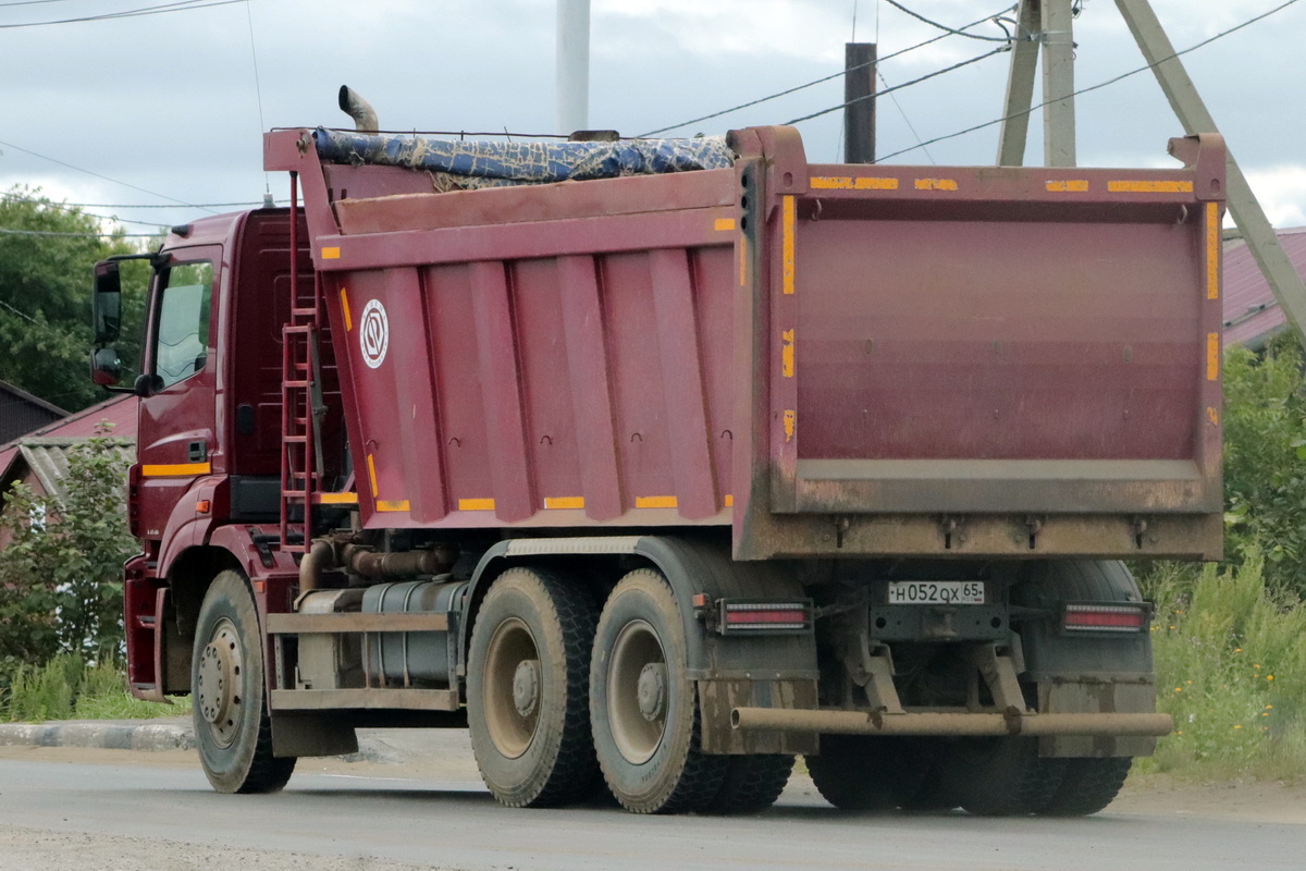 н 052 ох 65, KamAZ 6520 6520 Люкс (K4 Cab), 2016–