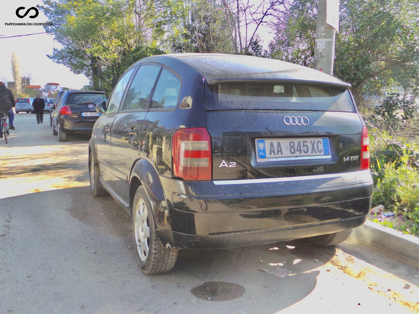 AA 845 XC, Audi A2 1st gen (8Z0), 1999–2005