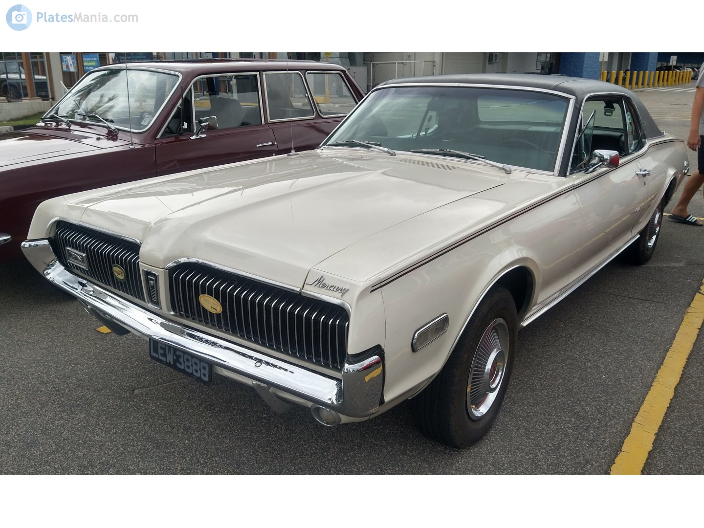 LEW-3888, Mercury Cougar 1st gen 1967/1968 2-door Hardtop (65A/65B/65C), 1966–1968