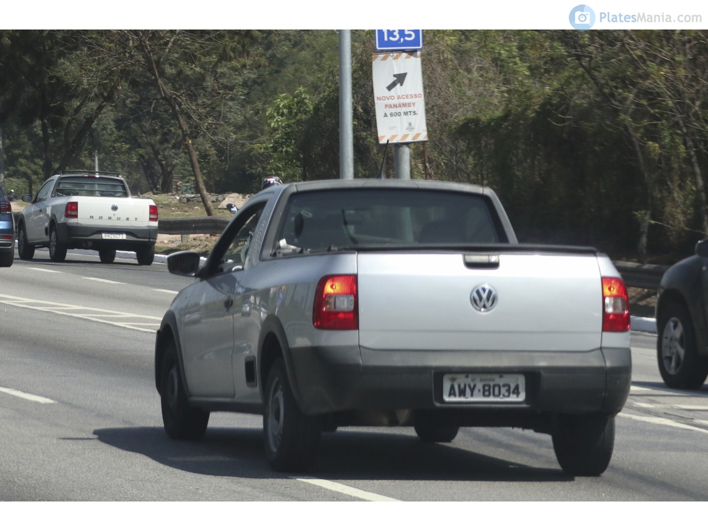 AWY-8034, Volkswagen Saveiro 3rd gen (G6; 5U), 1st facelift, 2013–2016