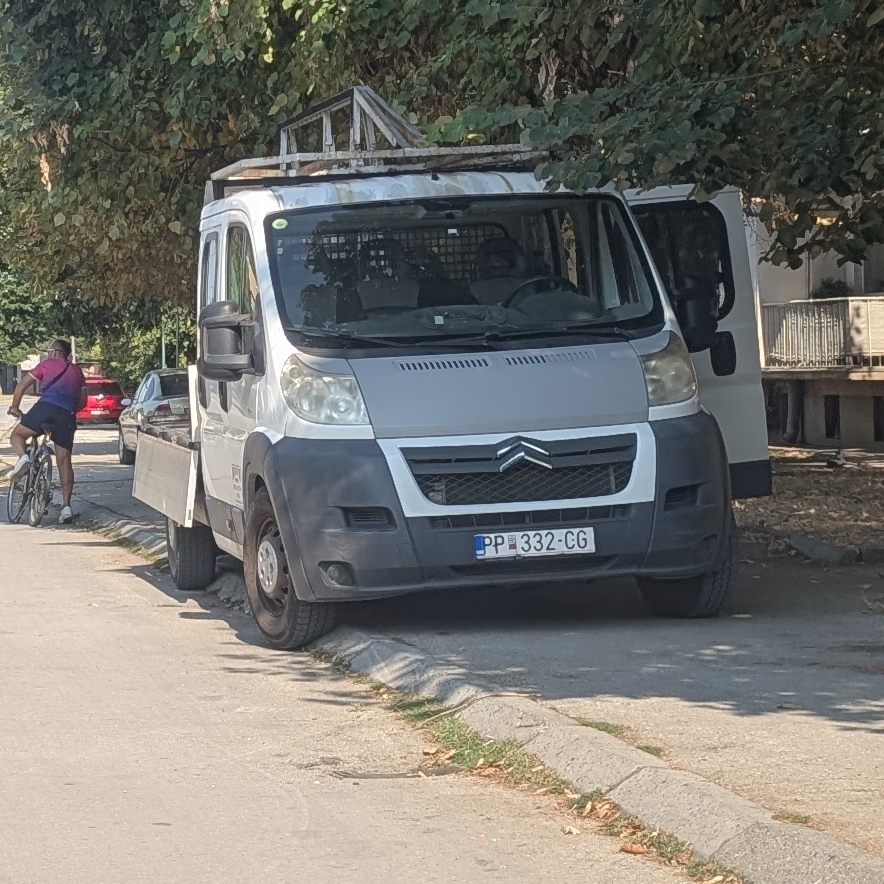 PP 332-CG, Citroёn Jumper 2nd gen Double Cab (X250), 2006–2014