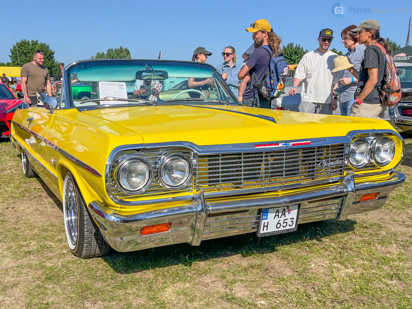 AA H 653, Chevrolet Impala 3rd gen 1964 2-door Convertible (1767/1867/1367/1467; B-body), 3rd facelift, 1963–1964