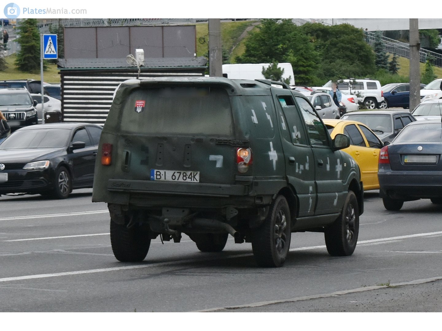 BI 6784K, Tata Safari 1st gen, facelift, 2005–2017