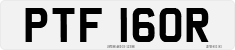 License plate of the United Kingdom, 1963 year system