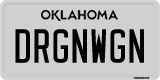 Oklahoma, Vanity Plates