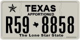 Texas, Apportioned vehicles (2012) (A12-3456)