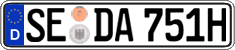 German license plate, Plates for oldtimers (type 