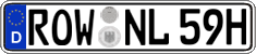 German license plate, Plates for oldtimers (type 