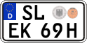 German license plate, Plates for oldtimers (type 