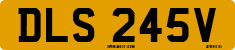 License plate of the United Kingdom, 1963 year system