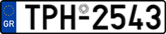 License plate of Greece, Cars