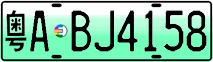 License plate of China, Electric vehicles