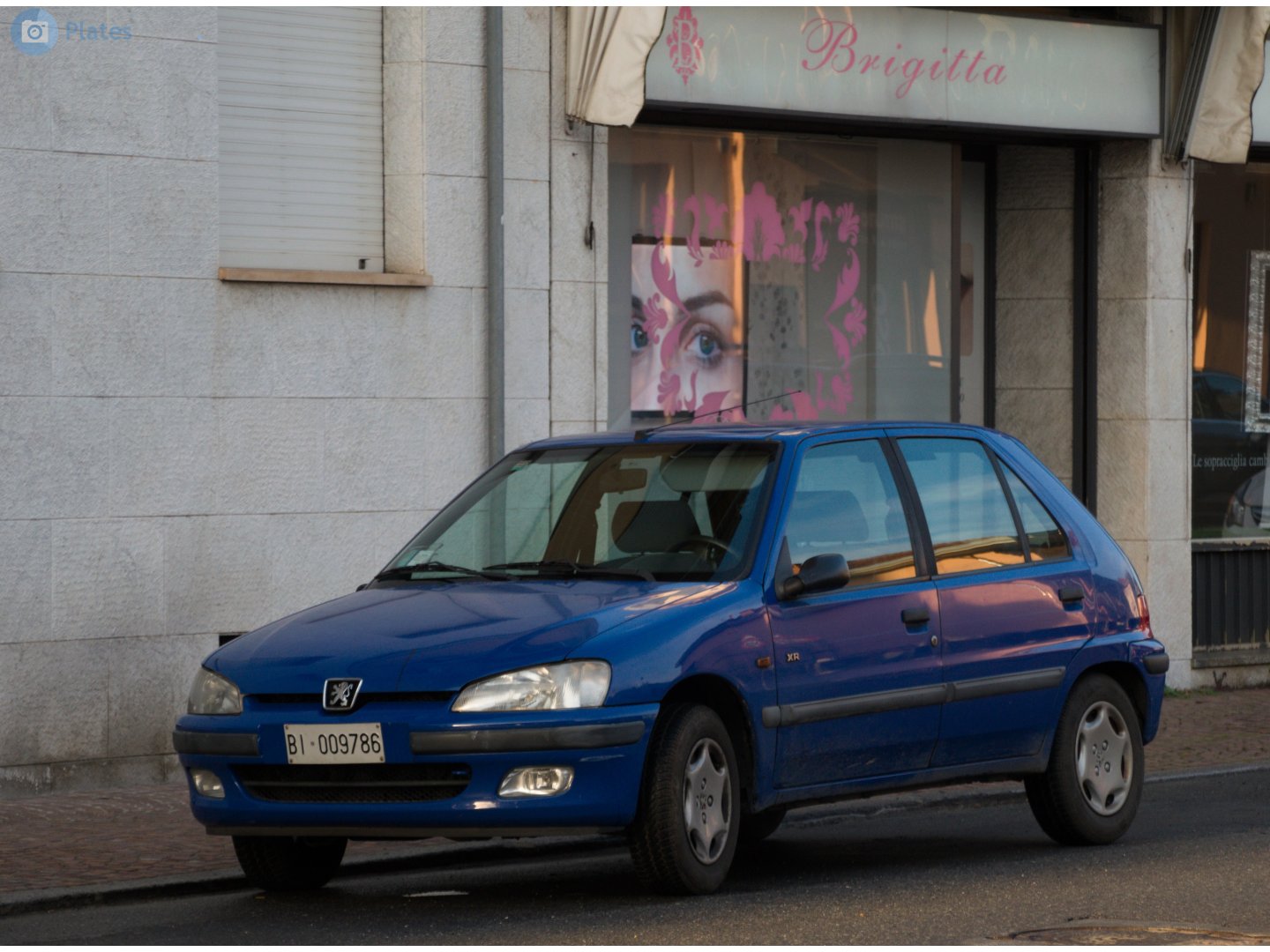 BI 009786, Peugeot 106 1st gen 5-door Hatch (1C), facelift, 1996–2003