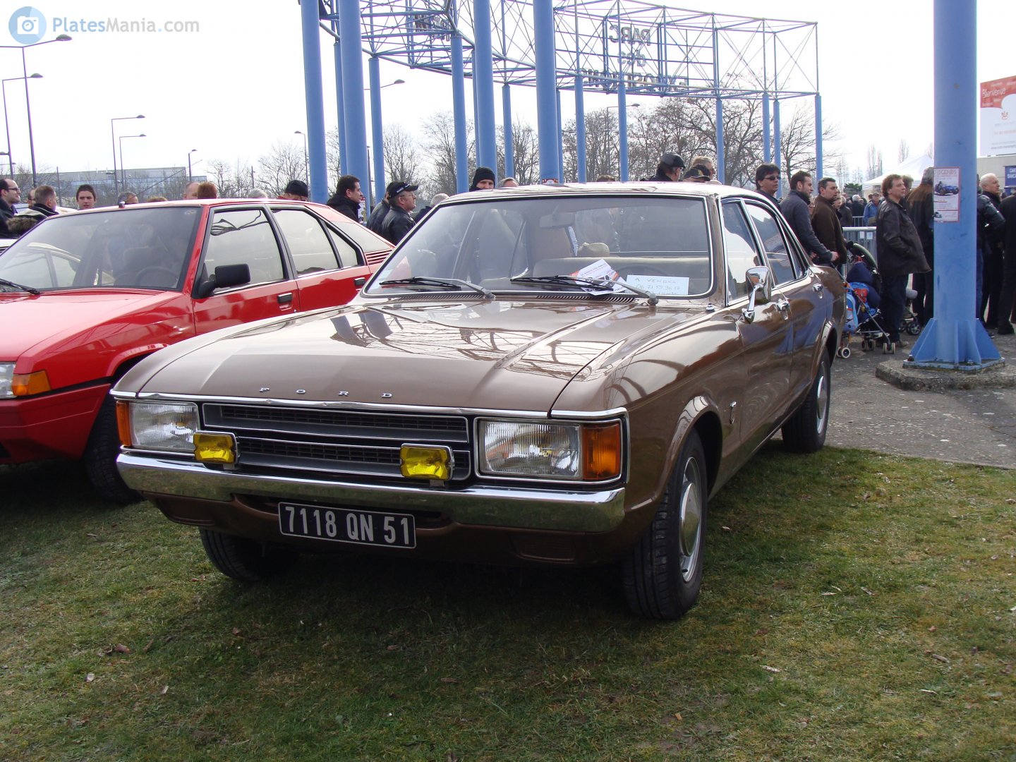 7118 QN 51, Ford Consul 4th gen 4-door Sedan (GGFL), 1972–1975