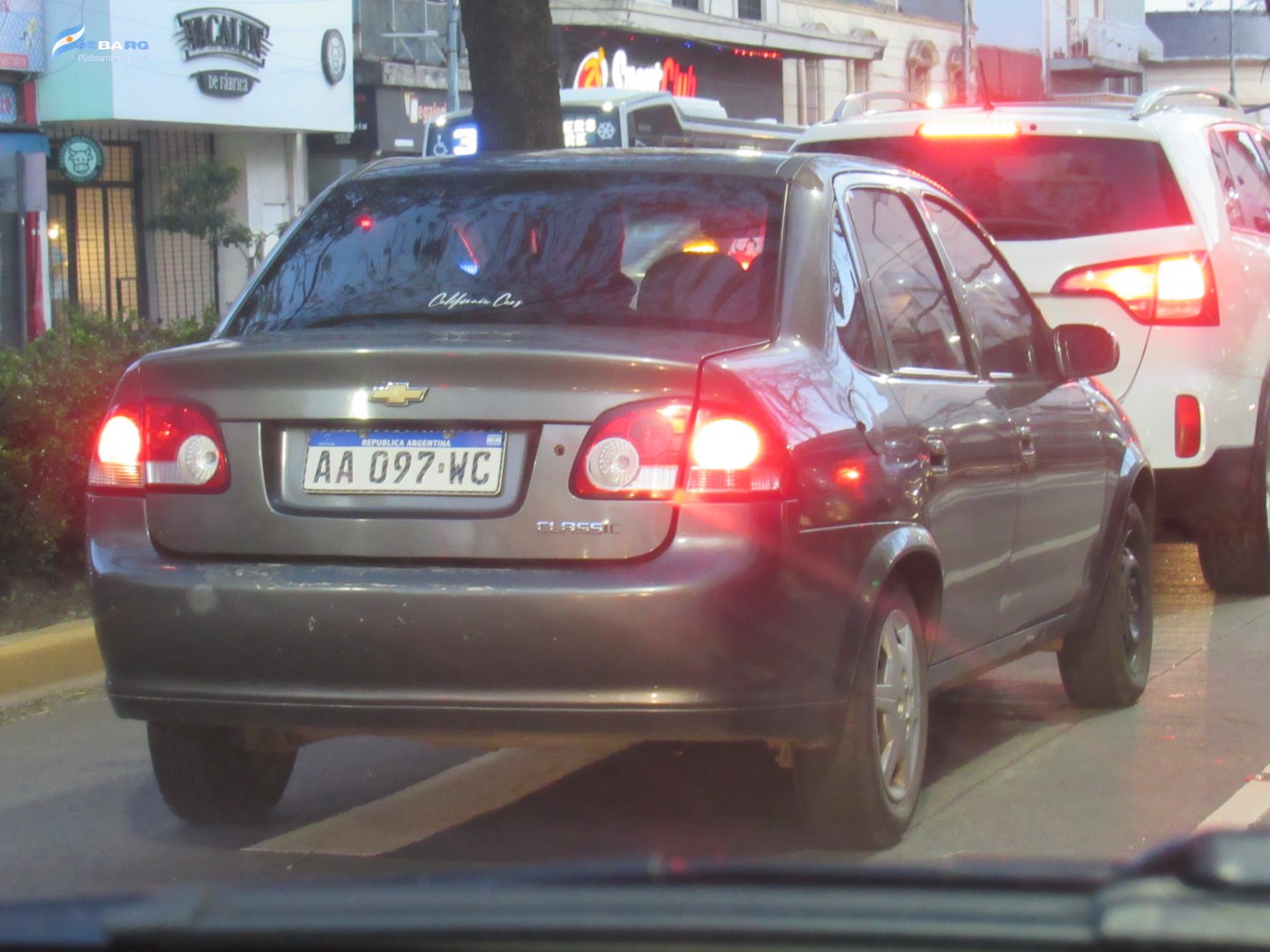 AA 097 WC, Chevrolet Classic 1st gen Sedan (GM4200; LATAM-market), facelift, 2010–2016