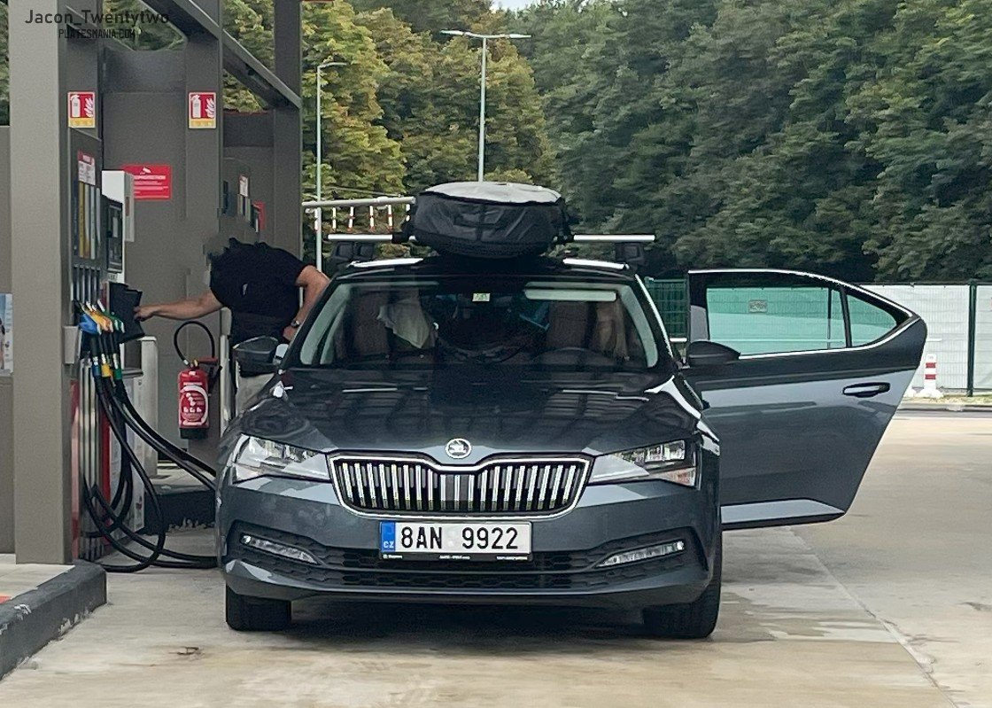 8AN 9922, Skoda Superb 3rd gen Combi (B8/3V5), facelift, 2019–2023
