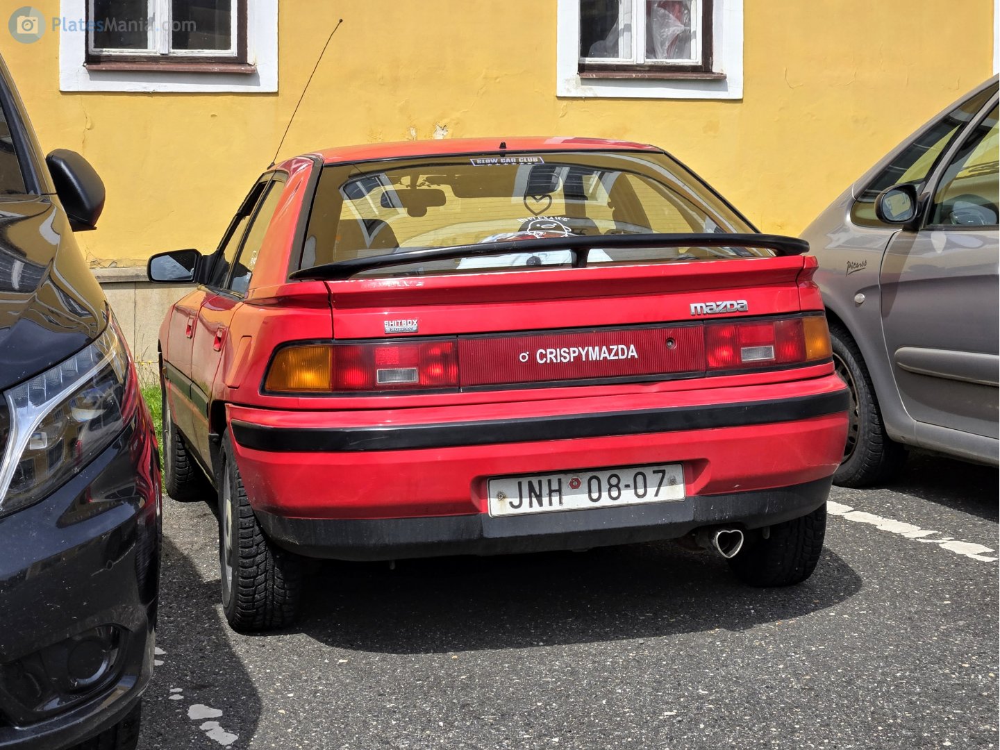 JNH 08-07, Mazda 323 4th gen F (Astina) Fastback (BG), 1989–1994