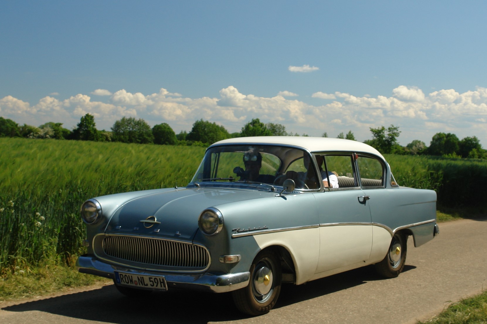 ROW NL 59 H, Opel Rekord 2-door Sedan (P1), 1957–1962