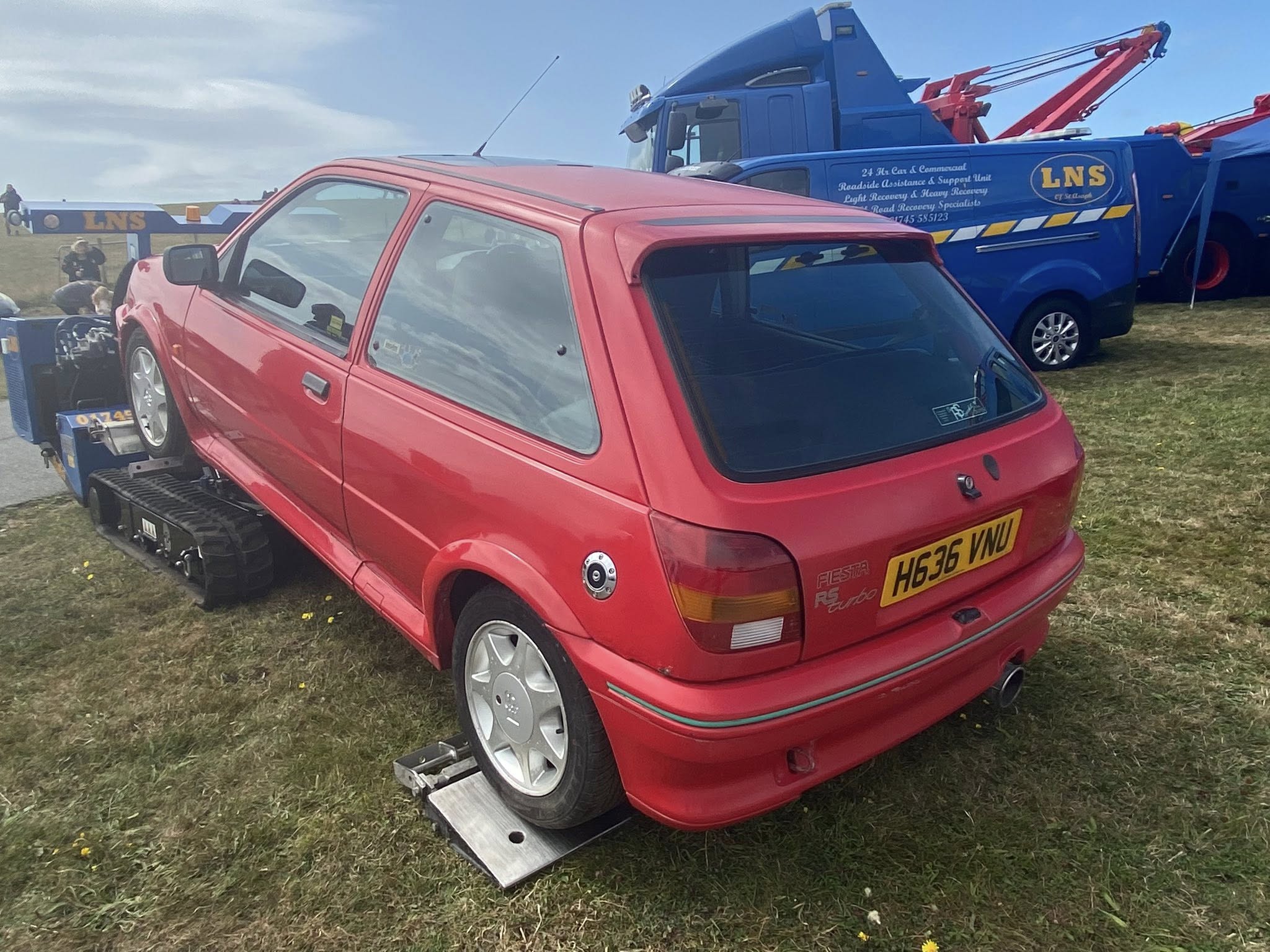 H636VNU, Ford Fiesta 3rd gen (Classic) 3-door Hatch (FAJ; BE13), 1989–1997