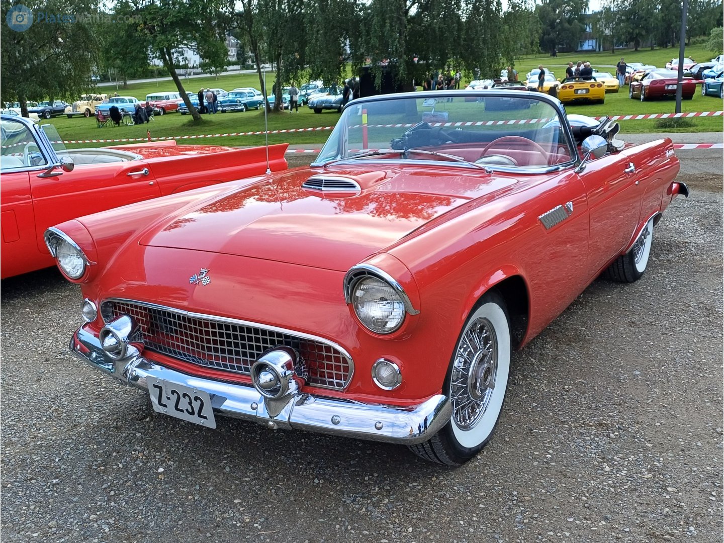 Z-232, Ford Thunderbird 1st gen 1955 Convertible (P5-40), 1954–1955