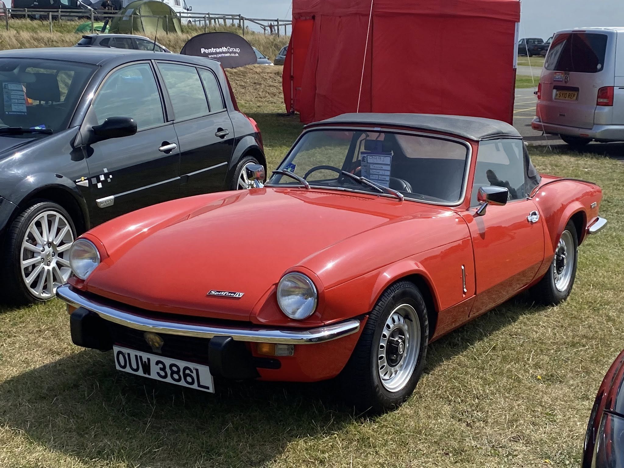 OUW386L, Triumph Spitfire 2-door Roadster (MkIV/1500), 1970–1980