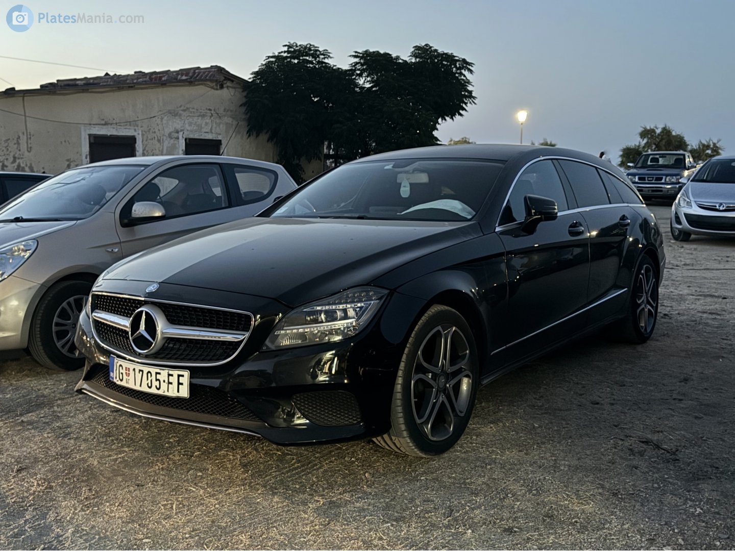 BG 1705-FF, Mercedes-Benz CLS-Klasse 2nd gen Shooting Brake (X218), 2012­–2018