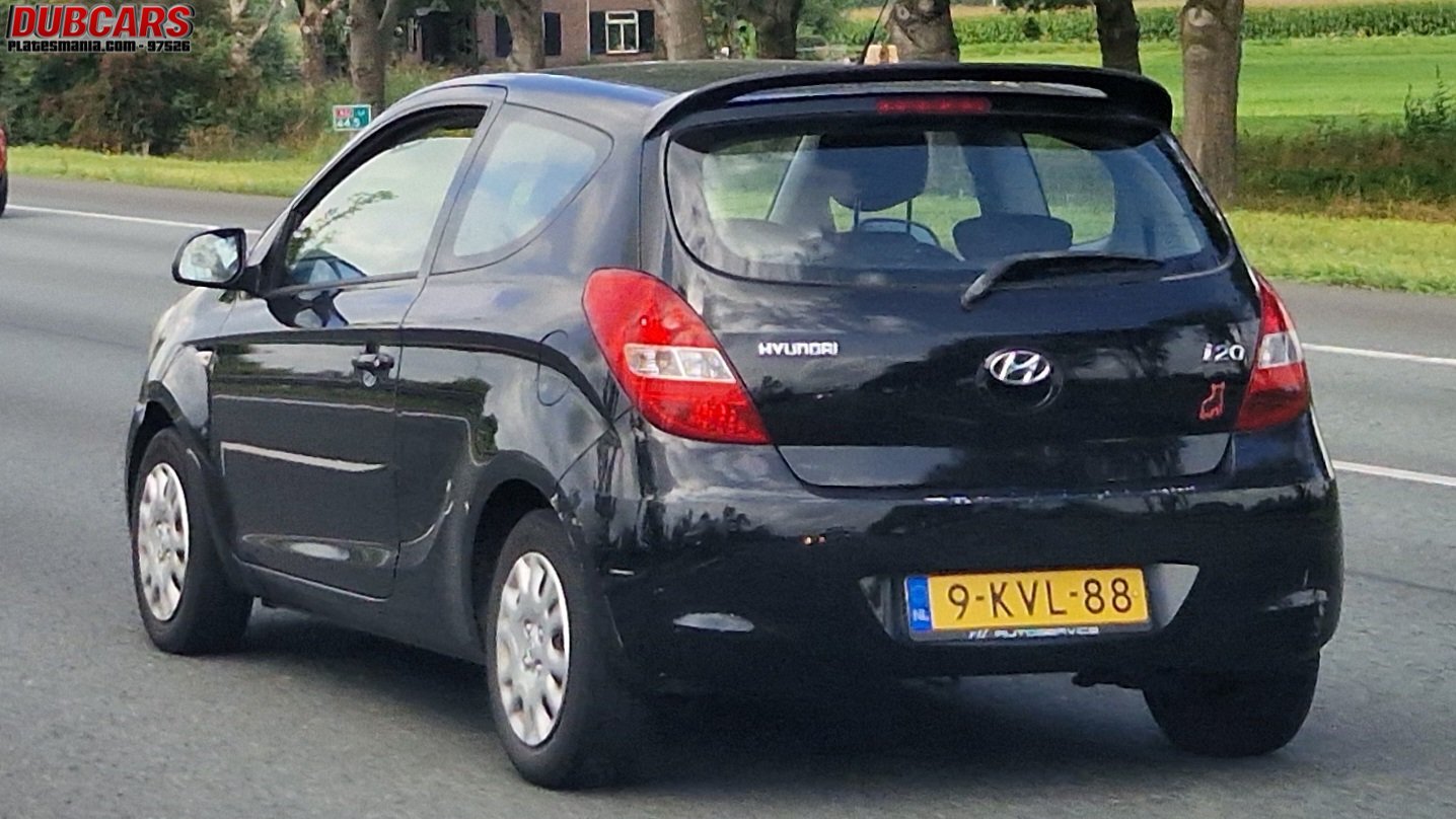 9-KVL-88, Hyundai i20 1st gen 3-door Hatch (PB), 2008–2012