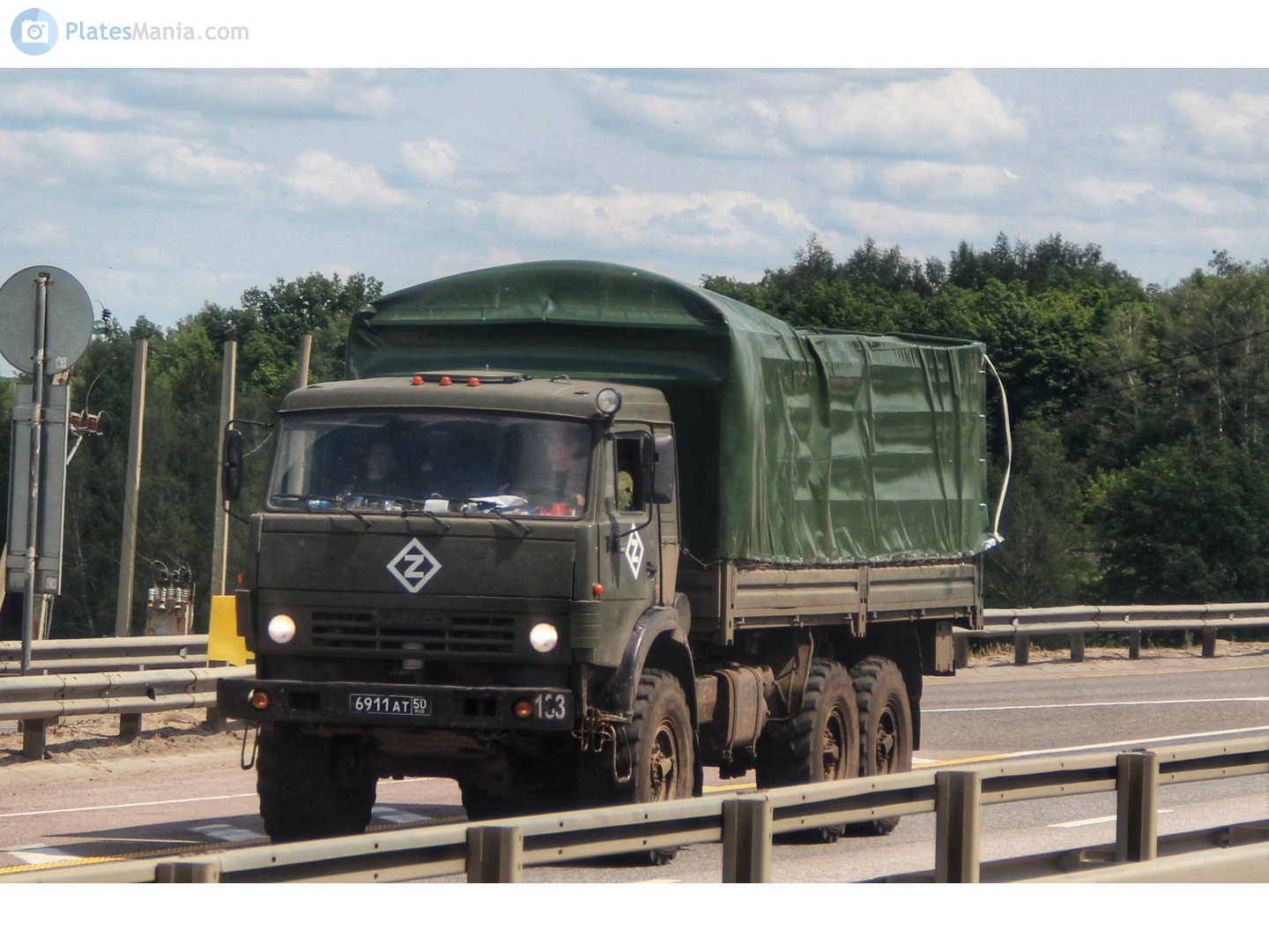 6911 ат 50, KamAZ 5350 53501 Мустанг (Mustang), 2007–