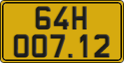 License plate of Vietnam, Commercial vehicles
