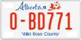 Alberta, Rental cars (X-AB123)
