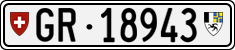 License plate of Switzerland, Cars