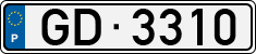 License plate of Portugal, Trailers