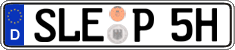 German license plate, Plates for oldtimers (type 