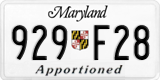 Maryland, Apportioned (123 A45)