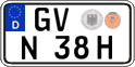 German license plate, Plates for oldtimers (type 