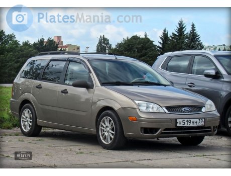 н519нн39, Ford Focus