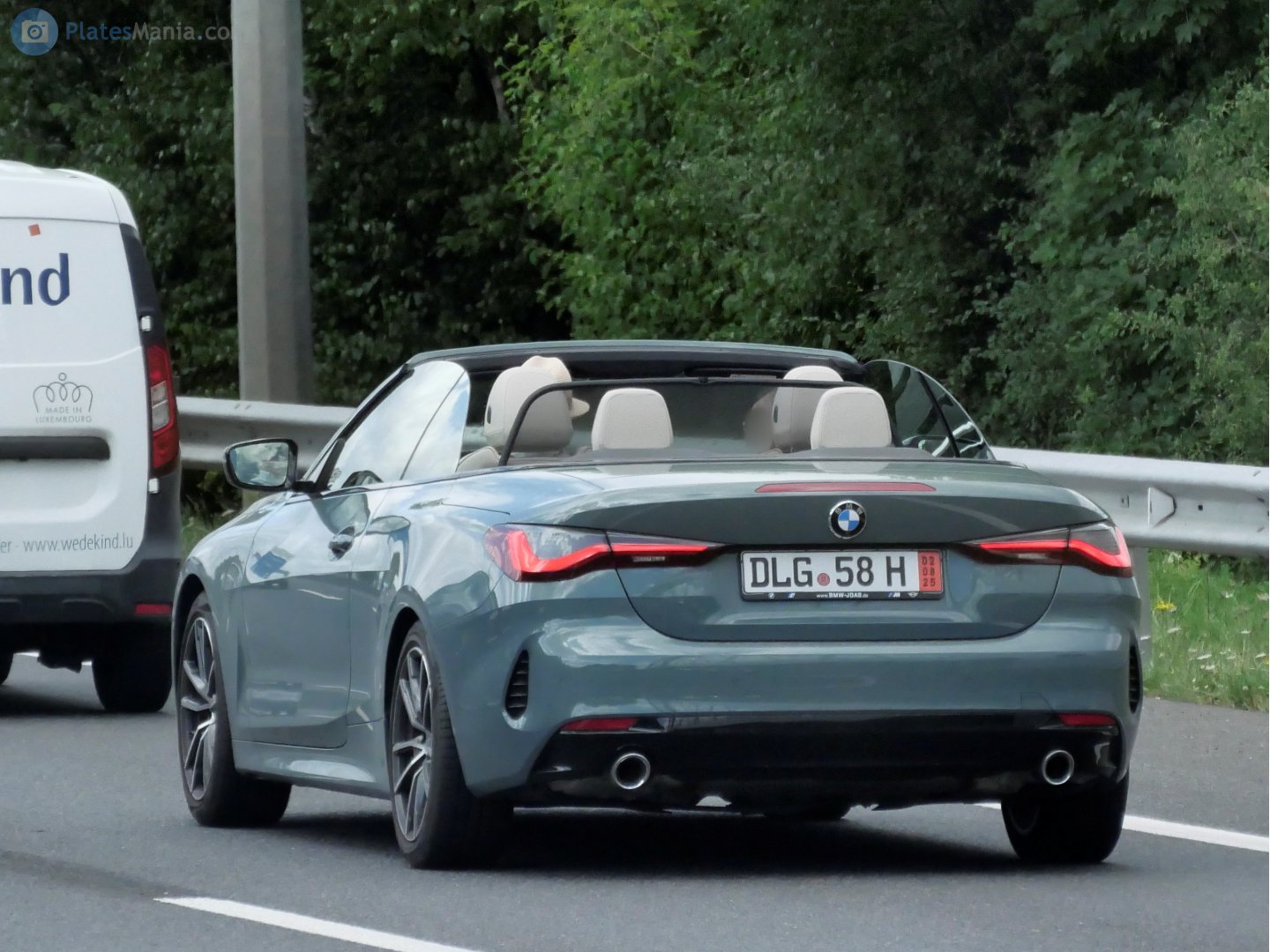 DLG 58 H, BMW 4 Series 2nd gen Cabrio (G23), 2020–