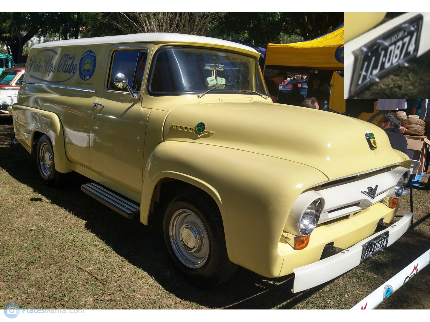 IIJ-0874, Ford F-100 2nd gen (Triple Economy) Van, 1952–1956