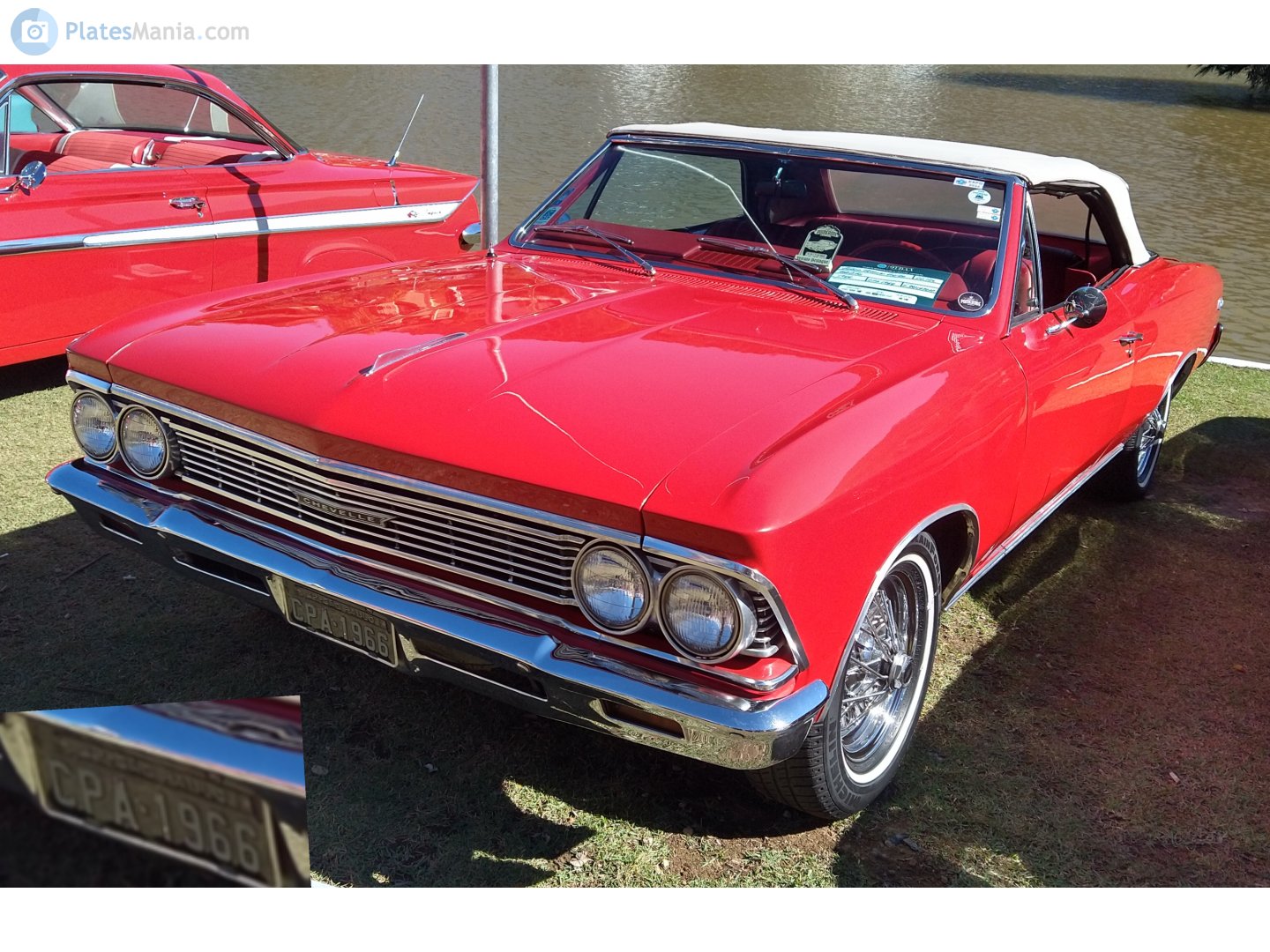 CPA-1966, Chevrolet Chevelle 1st gen 1966 2-door Convertible (67; A-body), 2nd facelift, 1965–1966