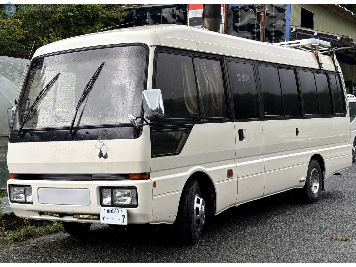 京都 800 て 7, Mitsubishi Fuso Rosa 3rd gen (BE4), 1986–1997